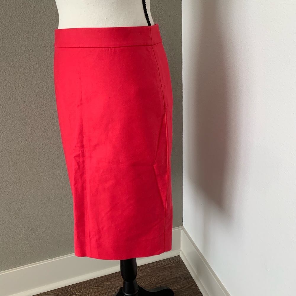 J.Crew No. 2 pencil skirt in double-serge cotton - Picture 3 of 6